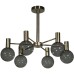 Потолочная люстра Tiara 10045/6 Gold Loft It