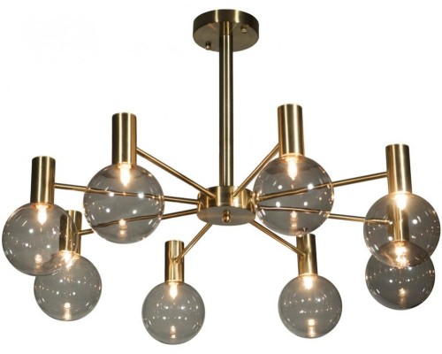 Потолочная люстра Tiara 10045/8 Gold Loft It Потолочная люстра Tiara 10045/8 Gold Loft It