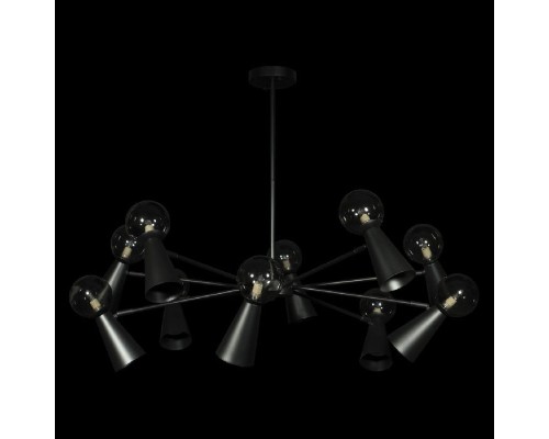Потолочная люстра Halley 10046/10 Black Loft It Потолочная люстра Halley 10046/10 Black Loft It