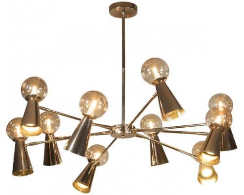 Потолочная люстра Halley 10046/10 Gold Loft It Потолочная люстра Halley 10046/10 Gold Loft It