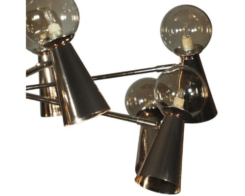 Потолочная люстра Halley 10046/10 Gold Loft It Потолочная люстра Halley 10046/10 Gold Loft It