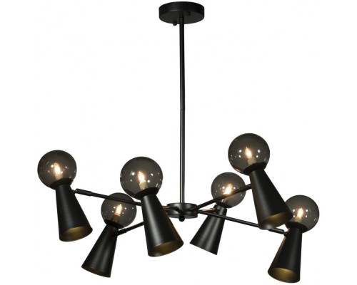 Потолочная люстра Halley 10046/6 Black Loft It Потолочная люстра Halley 10046/6 Black Loft It