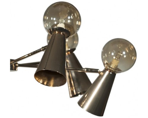 Потолочная люстра Halley 10046/6 Gold Loft It Потолочная люстра Halley 10046/6 Gold Loft It