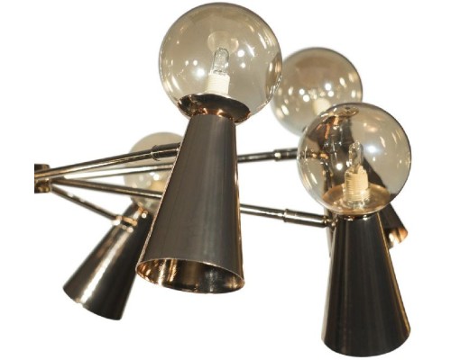 Потолочная люстра Halley 10046/8 Gold Loft It Потолочная люстра Halley 10046/8 Gold Loft It