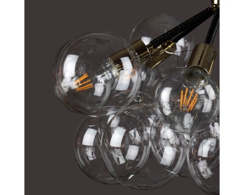 Подвесная люстра Bunch 10048/6 Black Loft It Подвесная люстра Bunch 10048/6 Black Loft It