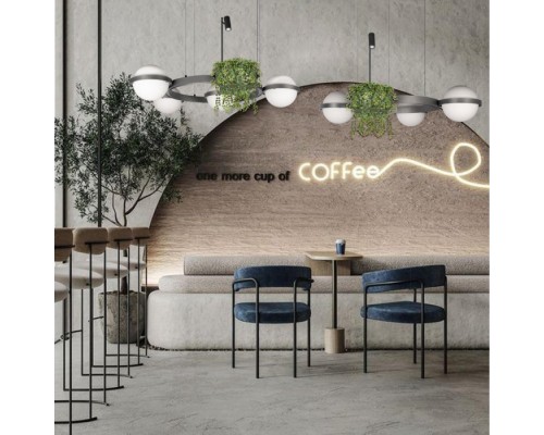 Подвесной светильник Jardin 10121/4 Dark grey Loft It Подвесной светильник Jardin 10121/4 Dark grey Loft It