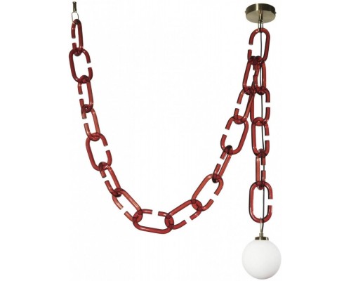 Подвесной светильник Chain 10128C Red Loft It Подвесной светильник Chain 10128C Red Loft It