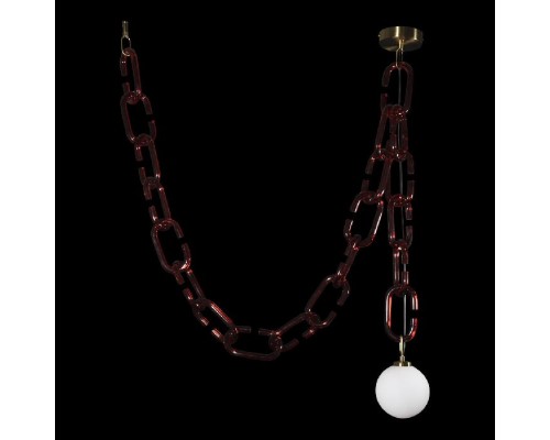 Подвесной светильник Chain 10128C Red Loft It Подвесной светильник Chain 10128C Red Loft It