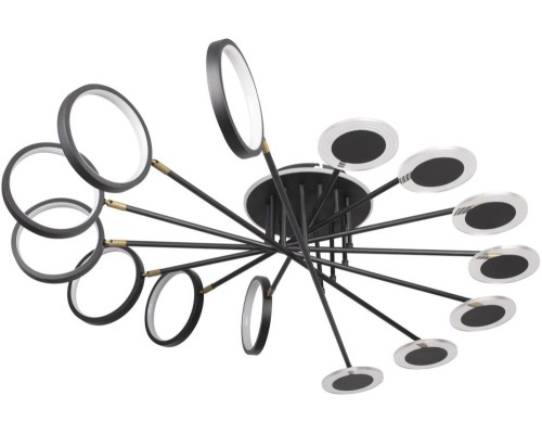 Потолочная люстра Megan 10164L Black Loft It Потолочная люстра Megan 10164L Black Loft It