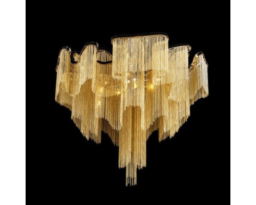Потолочная люстра Stream 10208/1000C Gold Loft It Потолочная люстра Stream 10208/1000C Gold Loft It