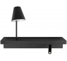 Настенный светильник Shelf 10216/2W Black Loft It