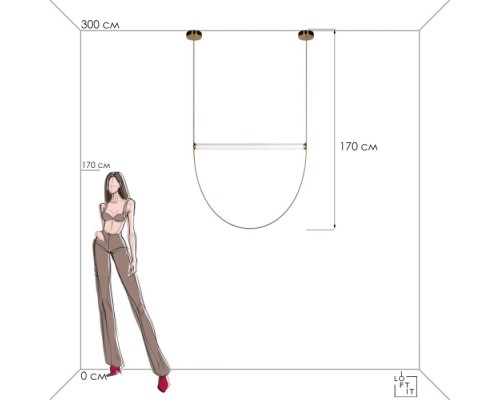 Подвесной светильник Liana 10221/1700 Loft It Подвесной светильник Liana 10221/1700 Loft It