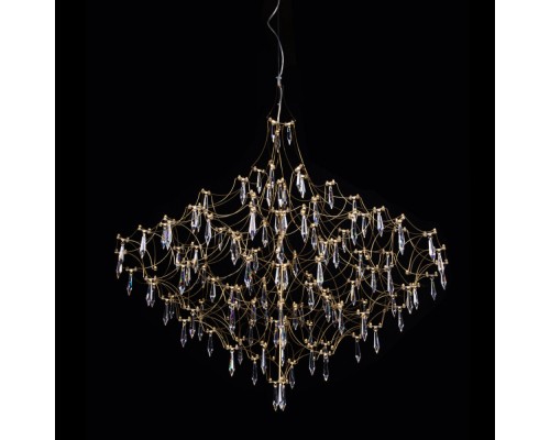 Подвесная люстра Mira 10259/1000 Gold Asfour Loft It Подвесная люстра Mira 10259/1000 Gold Asfour Loft It