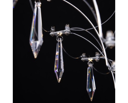 Подвесная люстра Mira 10259/1000 Silver Asfour Loft It Подвесная люстра Mira 10259/1000 Silver Asfour Loft It