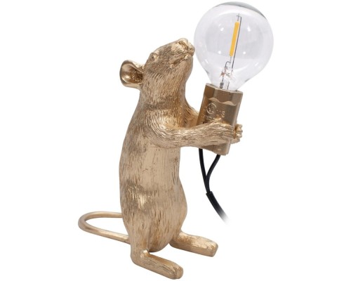 Интерьерная настольная лампа Mouse 10313 Gold Loft It Интерьерная настольная лампа Mouse 10313 Gold Loft It