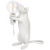 Интерьерная настольная лампа Mouse 10313 White Loft It