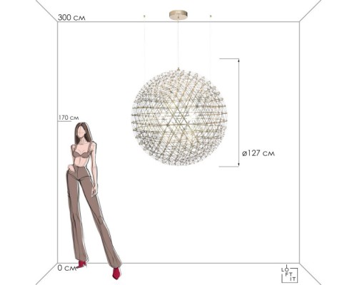 Подвесной светильник Raimond 9027-127 Gold Loft It Подвесной светильник Raimond 9027-127 Gold Loft It