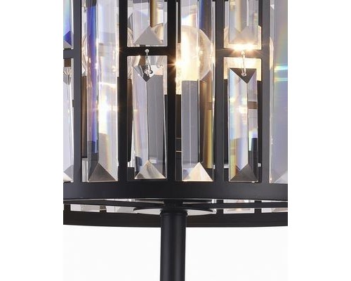 Настольная лампа Carol 0003/3T-BK-CL Lumien Hall Настольная лампа Carol 0003/3T-BK-CL Lumien Hall