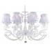Подвесная люстра Zhizel 1011/8P-WS Lumien Hall