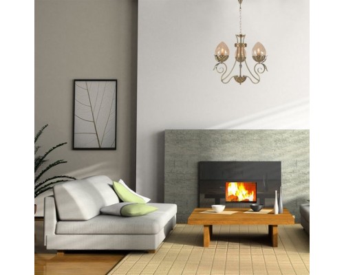 Подвесная люстра Olivi 3304/3H-ABPAB-AM Lumien Hall Подвесная люстра Olivi 3304/3H-ABPAB-AM Lumien Hall
