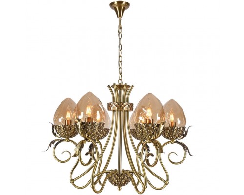 Подвесная люстра Olivi 3304/6H-ABPAB-AM Lumien Hall Подвесная люстра Olivi 3304/6H-ABPAB-AM Lumien Hall