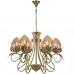 Подвесная люстра Olivi 3304/6H-ABPAB-AM Lumien Hall