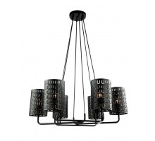Подвесная люстра Тейл 4002/6P-BK-GR Lumien Hall