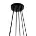 Подвесная люстра Тейл 4002/6P-BK-GR Lumien Hall