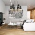 Потолочная люстра Ноэль 4005/6P-GD-BK Lumien Hall