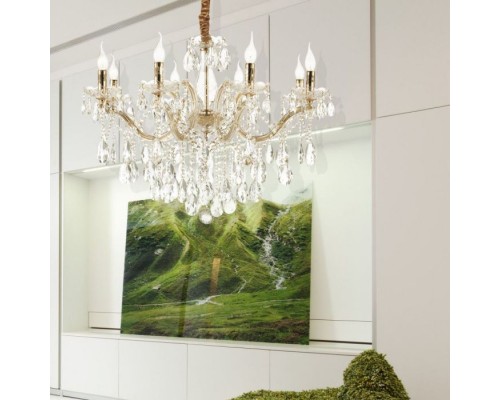 Подвесная люстра Lavena LH0026/8H-FGD Lumien Hall Подвесная люстра Lavena LH0026/8H-FGD Lumien Hall