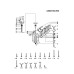 Потолочная люстра Kaya LH0027/30C-FGD Lumien Hall