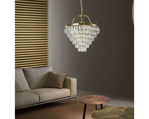 Подвесная люстра Salvatore LH0037/7P-CO-CL Lumien Hall