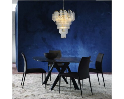 Подвесная люстра Garlenda LH0042/18P-GDCG Lumien Hall Подвесная люстра Garlenda LH0042/18P-GDCG Lumien Hall