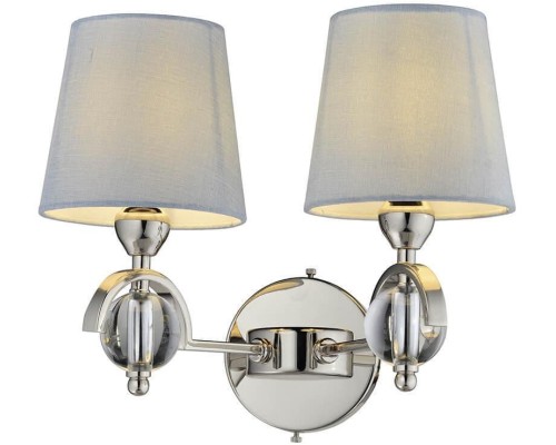 Бра Амелия LH1037/2W-NK-WT Lumien Hall Бра Амелия LH1037/2W-NK-WT Lumien Hall