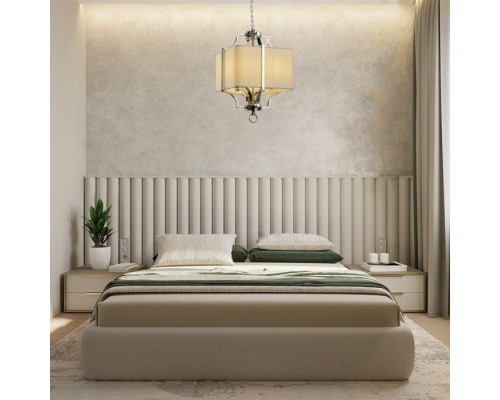 Подвесная люстра Адельфия LH1047/4P-NK-WT Lumien Hall Подвесная люстра Адельфия LH1047/4P-NK-WT Lumien Hall