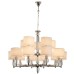 Подвесная люстра Малье LH1053/15H-NK-WT Lumien Hall