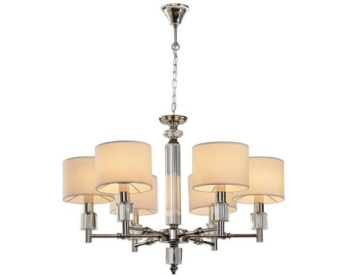 Подвесная люстра Малье LH1053/6H-NK-WT Lumien Hall Подвесная люстра Малье LH1053/6H-NK-WT Lumien Hall