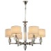 Подвесная люстра Малье LH1053/6H-NK-WT Lumien Hall