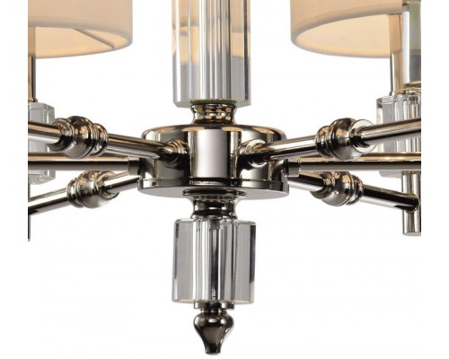 Подвесная люстра Малье LH1053/6H-NK-WT Lumien Hall Подвесная люстра Малье LH1053/6H-NK-WT Lumien Hall