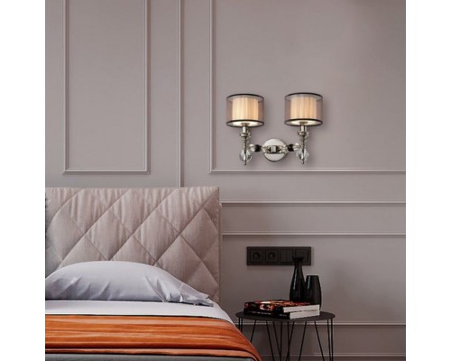 Бра Monelya LH1054/2W-NK-WT Lumien Hall