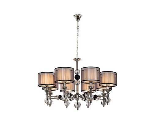 Подвесная люстра Monelya LH1054/8H-NK-WT Lumien Hall Подвесная люстра Monelya LH1054/8H-NK-WT Lumien Hall