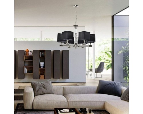 Подвесная люстра Bolyasko LH1056/6P-NK-BK Lumien Hall Подвесная люстра Bolyasko LH1056/6P-NK-BK Lumien Hall