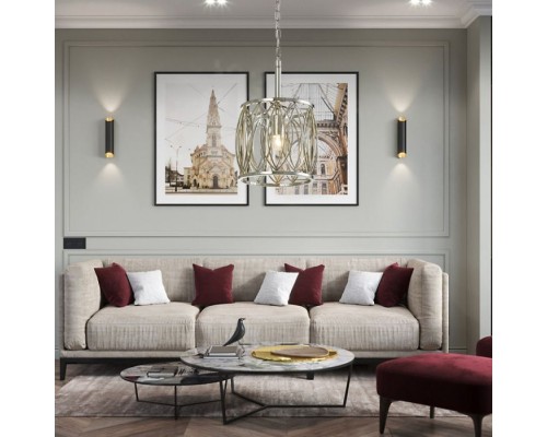 Подвесная люстра Lucania LH3044/1P-NK Lumien Hall Подвесная люстра Lucania LH3044/1P-NK Lumien Hall