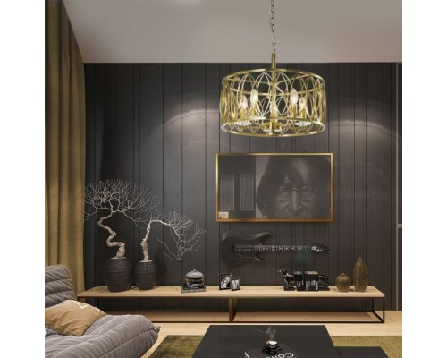 Подвесная люстра Lucania LH3044/5P-CO Lumien Hall Подвесная люстра Lucania LH3044/5P-CO Lumien Hall