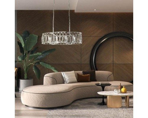 Подвесная люстра Lucania LH3044/8P-NK Lumien Hall Подвесная люстра Lucania LH3044/8P-NK Lumien Hall