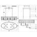 Подвесная люстра Lucania LH3044/8P-NK Lumien Hall