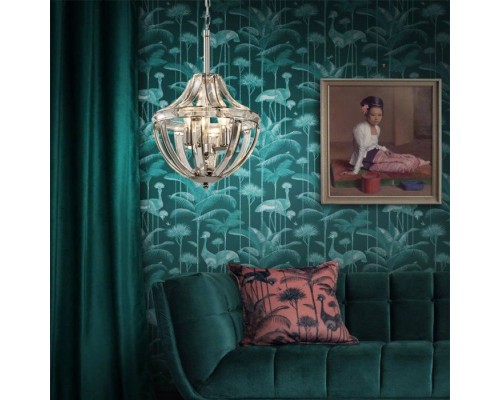 Подвесная люстра Novara LH3047/3P-NK Lumien Hall Подвесная люстра Novara LH3047/3P-NK Lumien Hall