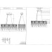 Подвесная люстра Sienna LH3050/8PO-CR-CL Lumien Hall
