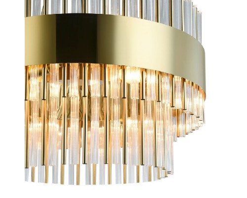 Подвесная люстра Floridiya LH3054/12P-GDCG Lumien Hall Подвесная люстра Floridiya LH3054/12P-GDCG Lumien Hall