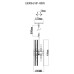 Подвесной светильник Floridiya LH3054/4P-GDCG Lumien Hall